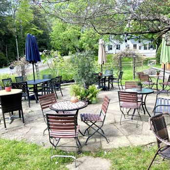 Origins Cafe - Outside dining area - Cafes Near Me - Cooperstown, New York