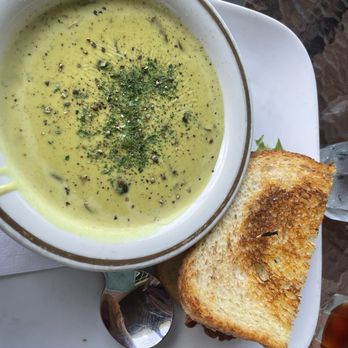 The Peppermill - Curry mushroom soup with BLT - New American Near Me - Abingdon, Virginia