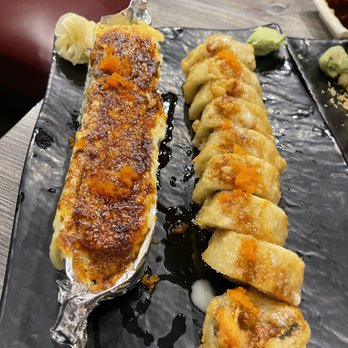 Kansai - Lion King Roll and Deep Fried CA Roll - Japanese Near Me - Oakland, California Kansai - Lion King Roll and Deep Fried CA Roll - Japanese Near Me - Oakland, California