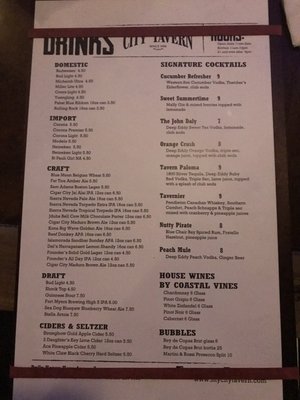 Menu photo 2 City Tavern Fort Myers, FL Menu photo 2 City Tavern Fort Myers, FL
