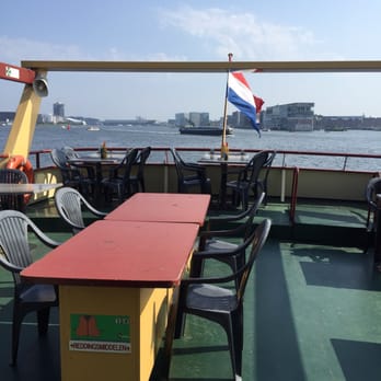 Pannenkoekenboot Amsterdam - View from the back of the boat. - Boat Charters Near Me - Amsterdam, New Hampshire