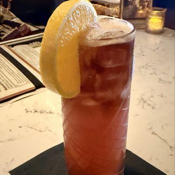 Brass Coyote - Peach and bourbon - Cocktail Bars Near Me - Savannah, Georgia