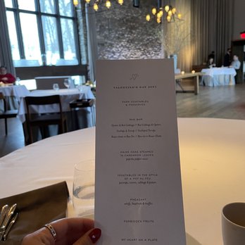 Blue Hill - Valentines 2021 menu - New American Near Me - Pocantico Hills, New York Blue Hill - Valentines 2021 menu - New American Near Me - Pocantico Hills, New York