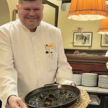7 Portes - Paella Negro - Squid Ink Paella - Mediterranean Near Me - Barcelona, B