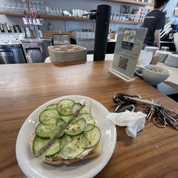 Stylus and Crate - Cucumber dill toast. Forgot coffee pic. - Coffee & Tea Near Me - Wheat Ridge, Colorado Stylus and Crate - Cucumber dill toast. Forgot coffee pic. - Coffee & Tea Near Me - Wheat Ridge, Colorado
