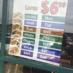 Burritoz Fresh Mexican Grill - Daily burrito deals cant beat that price