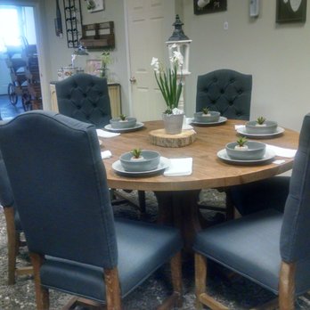 Eyes Have Not Seen - Simple staging for the everyday table. A round table and upholstered chair can enhance any decor. - Interior Design Near Me - Duluth, Georgia Eyes Have Not Seen - Simple staging for the everyday table. A round table and upholstered chair can enhance any decor. - Interior Design Near Me - Duluth, Georgia