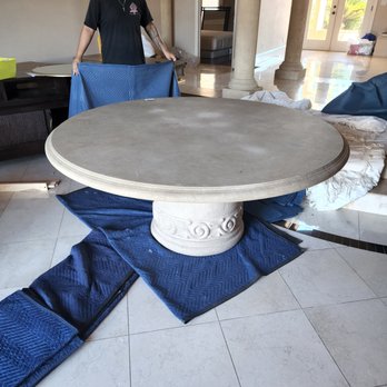Hassle Free Movers - 1000 lb Table with EASE! - Movers Near Me