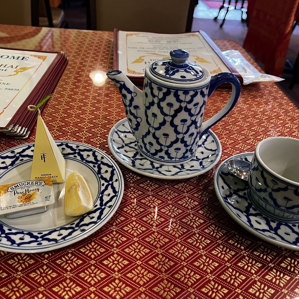 Ruang Thai - Jasmine Mango Hot Tea - Thai Near Me - Plano, Texas Ruang Thai - Jasmine Mango Hot Tea - Thai Near Me - Plano, Texas