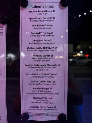 Menu photo 1 Petite Boheme Las Vegas, NV Menu photo 1 Petite Boheme Las Vegas, NV