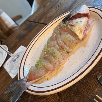 Caché - Sea bream Sashimi - French Near Me - San Francisco, California Caché - Sea bream Sashimi - French Near Me - San Francisco, California