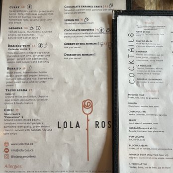 Lola Rosa - Vegan Near Me - Montreal, Quebec Lola Rosa - Vegan Near Me - Montreal, Quebec