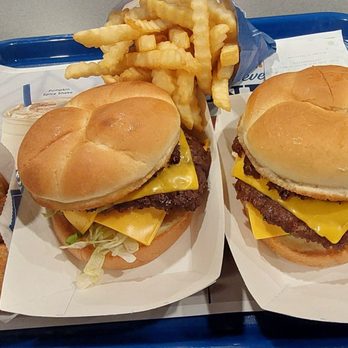 Culver's - BOGO Delux Double with LG fries and med cheese curds $14.92 - Burgers Near Me - Sanford, Florida