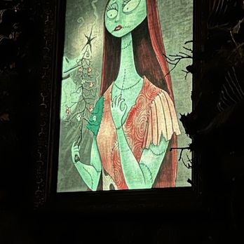 Haunted Mansion - Sally sees the premonition come through - Haunted Houses Near Me - Anaheim, California Haunted Mansion - Sally sees the premonition come through - Haunted Houses Near Me - Anaheim, California