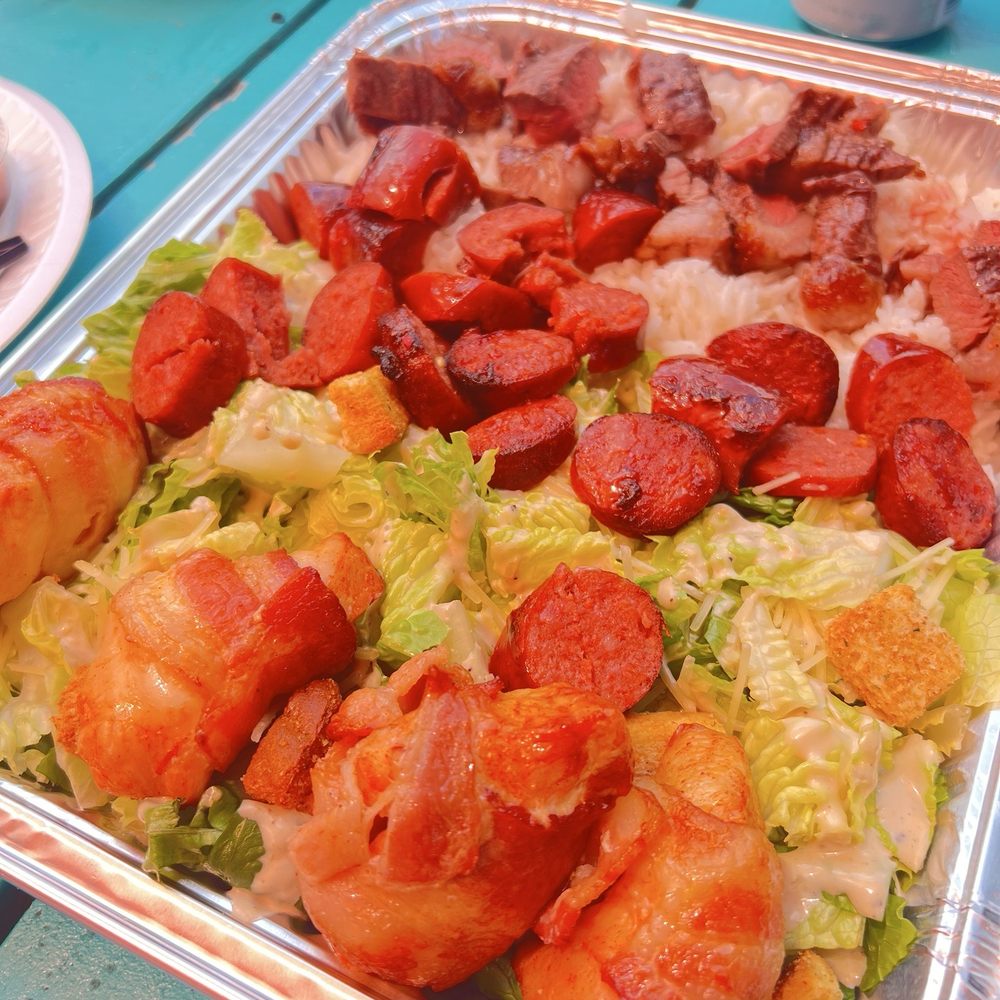 DinoRito - Plate for two, Brazilian food truck - Food Trucks Near Me - San Antonio, Texas
