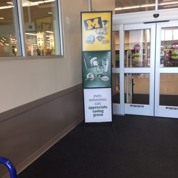 Meijer - Don't advertise tailgate gear if you don't have it. Ugh. - Grocery Near Me - Royal Oak, Michigan