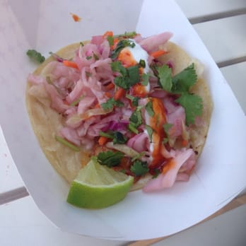 Nacho Bizness - Shrimp taco - Food Trucks Near Me