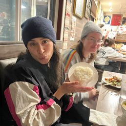 Rice shaped like a heart! Rice shaped like a heart!