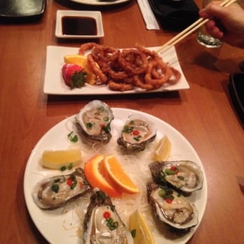 Sansu - Raw Oysters + Ika Rings - Sushi Bars Near Me - East Lansing, Michigan Sansu - Raw Oysters + Ika Rings - Sushi Bars Near Me - East Lansing, Michigan