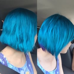 Salon 101 - The picture on the left is what Tina Turner from Salon 101 did to me. The other is the repair job done at The Ritz Ultimate.