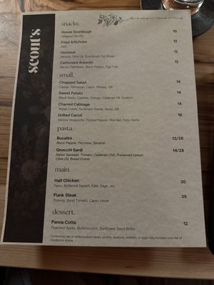 Menu photo 6 Scout's Restaurant St. Louis, MO