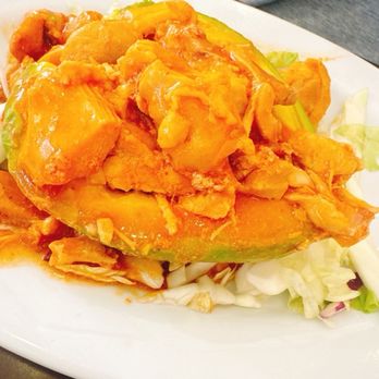 Bebo's Café - Chicken stuffed avocado - Caribbean Near Me - San Juan, Puerto Rico Bebo's Café - Chicken stuffed avocado - Caribbean Near Me - San Juan, Puerto Rico