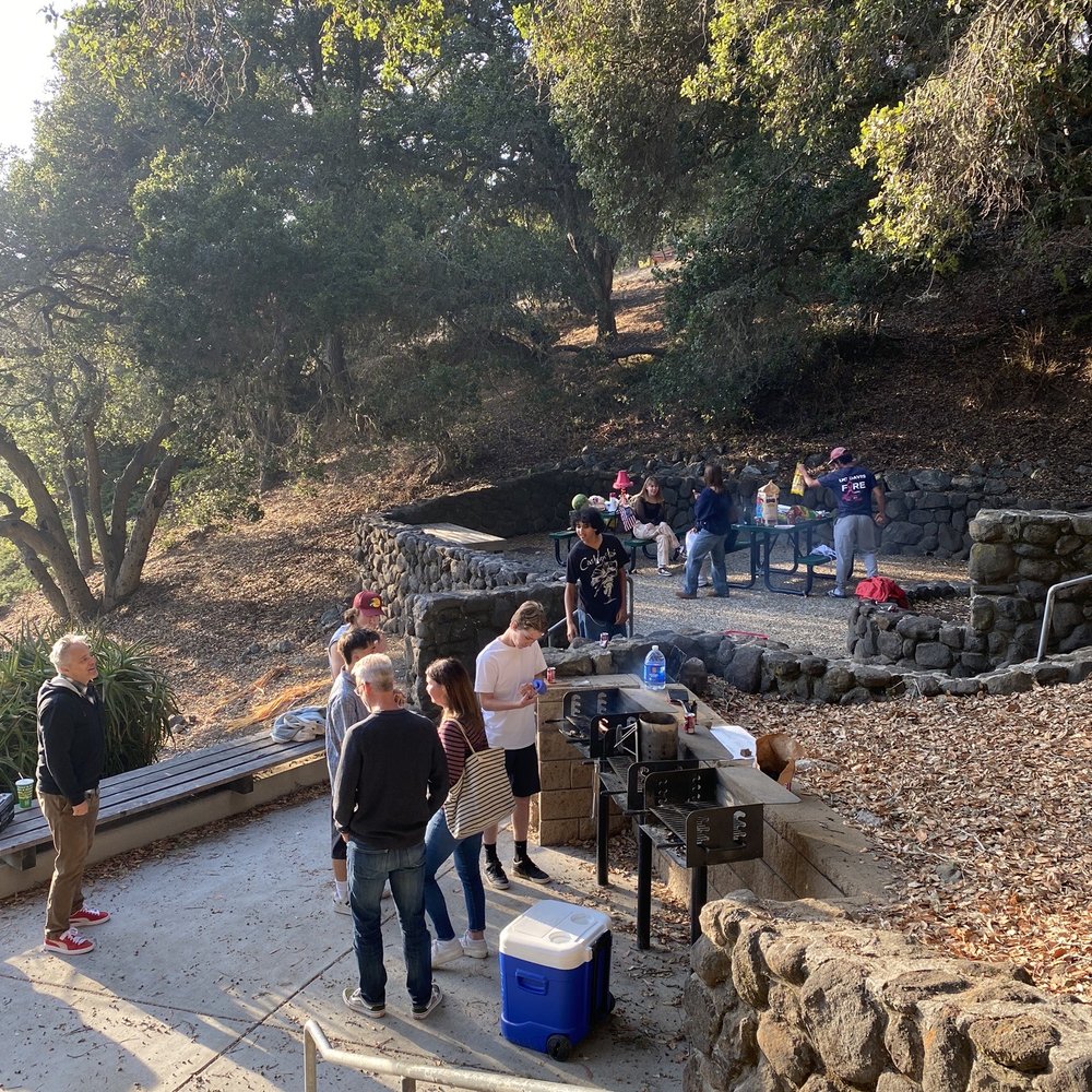 Huber Park - Looking down over the upper grill and tables area - Parks Near Me - El Cerrito, California Huber Park - Looking down over the upper grill and tables area - Parks Near Me - El Cerrito, California