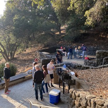 Huber Park - Looking down over the upper grill and tables area - Parks Near Me - El Cerrito, California Huber Park - Looking down over the upper grill and tables area - Parks Near Me - El Cerrito, California
