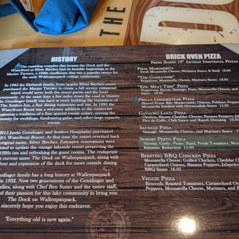The Dock - Menu - Bars Near Me - Hawley, Pennsylvania The Dock - Menu - Bars Near Me - Hawley, Pennsylvania