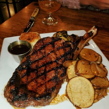 Cozy's Cottage - Coffee rubbed rib eyes steak. W mushroom topper and crab cake add on. - Venues & Event Spaces Near Me - Liberty Township, Ohio Cozy's Cottage - Coffee rubbed rib eyes steak. W mushroom topper and crab cake add on. - Venues & Event Spaces Near Me - Liberty Township, Ohio