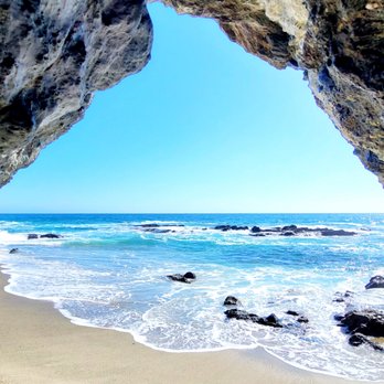 Victoria Beach - View of the beach from inside a small cave - Beaches Near Me - Laguna Beach, California Victoria Beach - View of the beach from inside a small cave - Beaches Near Me - Laguna Beach, California