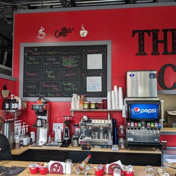 The View Cafe - a coffee shop with a menu on the wall - Cafes Near Me - King, North Carolina