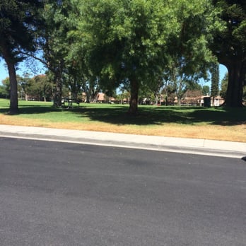 Manzanita Park - Lunchie under a shade tree. - Basketball Courts Near Me - Cypress, California