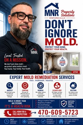 MNR Property Solutions - From mold remediation to fire and storm damage. Contact us today for your property needs!