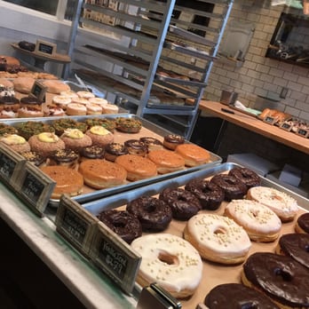 Firecakes Donuts - Lol not very creative but here's a shot of all the donuts :3 - Donuts Near Me - Chicago, Illinois