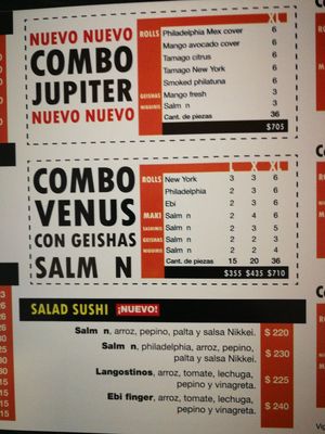 Menu photo 3 Wakusei Sushi Buenos Aires, C Menu photo 3 Wakusei Sushi Buenos Aires, C