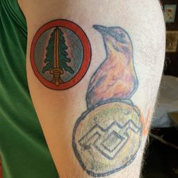 Third Moon Tattoos - Bookhouse Boys Badge.