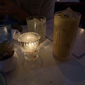 Magnolia House - alpine Negroni and golden hour - Cocktail Bars Near Me - Pasadena, California