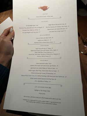 Menu photo 8 Angler San Francisco, CA