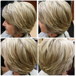 Tony's Hair - Highlight cut and style by Erin