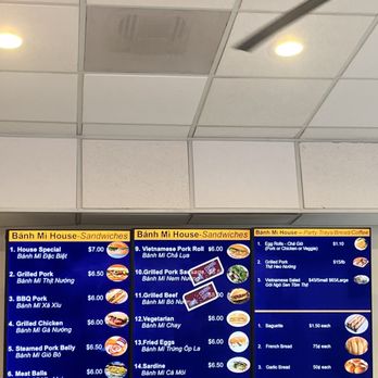 Banh Mi House - Menu - Vietnamese Near Me - Sacramento, California