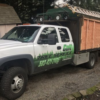Colt Tree Service - Colt Tree Service truck. - Tree Services Near Me - Portland, Oregon Colt Tree Service - Colt Tree Service truck. - Tree Services Near Me - Portland, Oregon