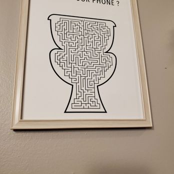 Deshebrado Catering & Events - Bathroom Wall Art (clearly didn't forget my phone) - Venues & Event Spaces Near Me - Broomfield, Colorado