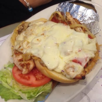 North Shore Diner - Chicken Philly Sandwich w/ Baked Potato - Diners Near Me - Flushing, New York