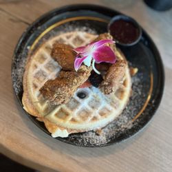 Unity Bar and Restaurant - Chicken and waffles