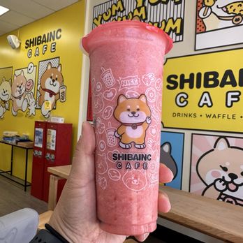 Shibainc Cafe - O11. Strawberry Yakult Smoothie + Boba - Bubble Tea Near Me - Sacramento, California Shibainc Cafe - O11. Strawberry Yakult Smoothie + Boba - Bubble Tea Near Me - Sacramento, California