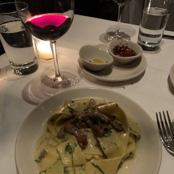Lupa - Papparedelle with Chanterelle Mushrooms & Garlic - Italian Near Me - New York, New York