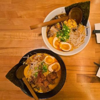 Yoshi Ramen - spicy garlic ramen ， karaage curry - Ramen Near Me - Tega Cay, South Carolina