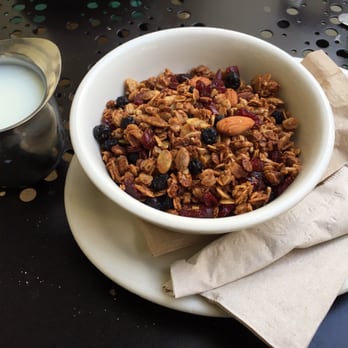 Urth Caffé-Pasadena - Urth granola bowl: strong cinnamon taste, the granola itself is a bit too hard to chew/eat, not a typical granola - Cafes Near Me - Pasadena, California Urth Caffé-Pasadena - Urth granola bowl: strong cinnamon taste, the granola itself is a bit too hard to chew/eat, not a typical granola - Cafes Near Me - Pasadena, California