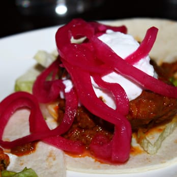 Little Sister - Rendang Taco: Beef, coconut crema, lettuce, pickled red onion $4.75 - Indonesian Near Me - Toronto, Ontario